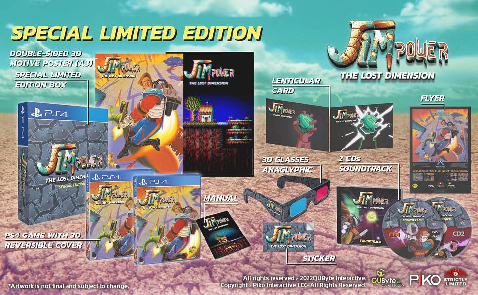 Miniatura 2 de Jim Power The Lost Dimension - Special Limited Edition - PlayStation 4