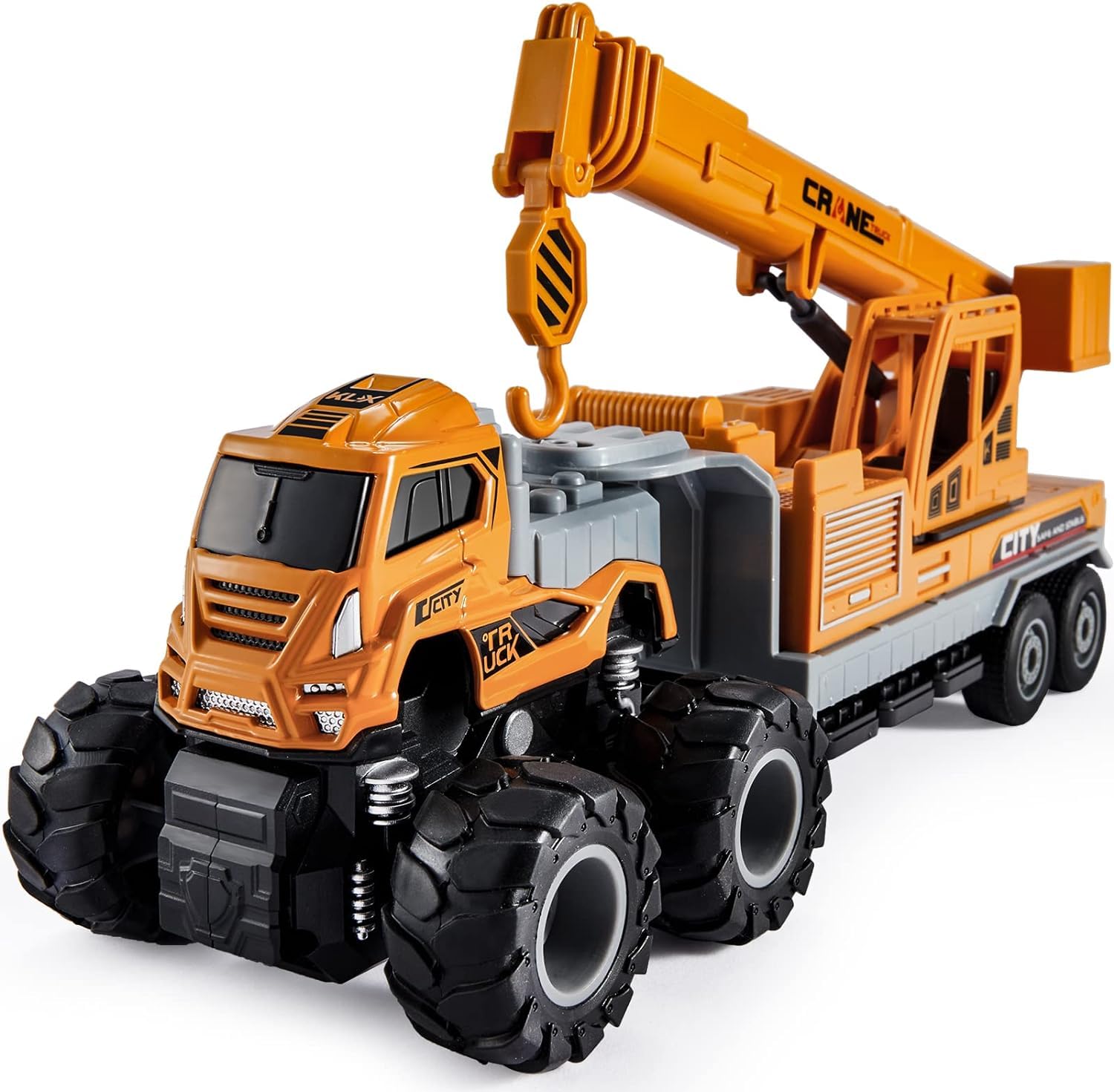 Coelon Construction Truck Toys Crane Loader Excavator Truck Toys Diecast Alloy with Friction Powered Toy for Kids Boys and Girls Best Gift Truck Toys (B0D6GF8BYW) Amazon Price History, Amazon Price Tracker
