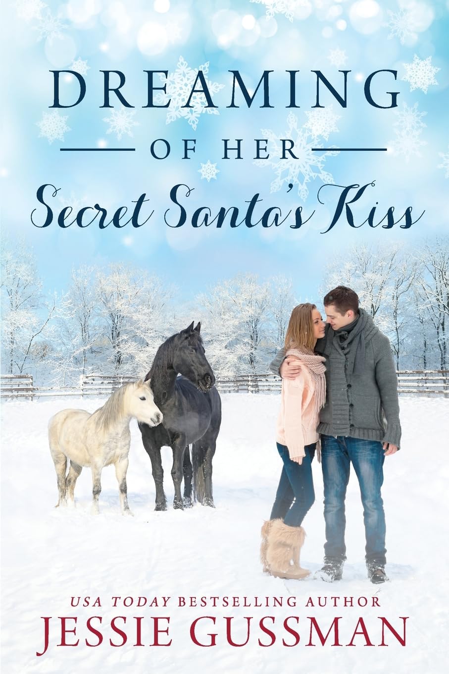 Dreaming of Her Secret Santa's Kiss: 3 (Cowboy Mountain Christmas)