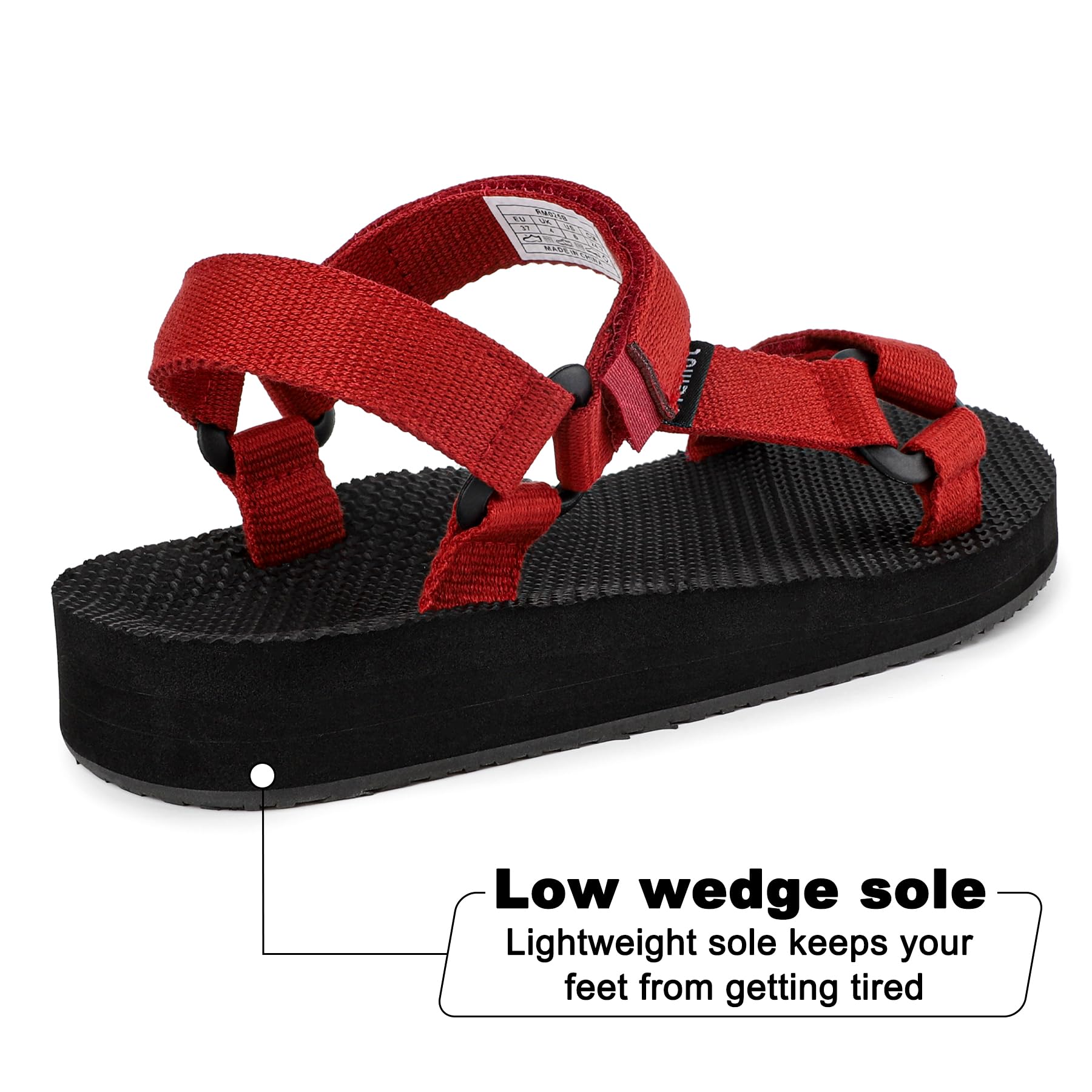 riemot Sandali Sportivi Donna Uomo Estivi Sandali da Trekking Leggere Comode Antiscivolo Scarpe per All'aperto Escursionismo e Spiaggia