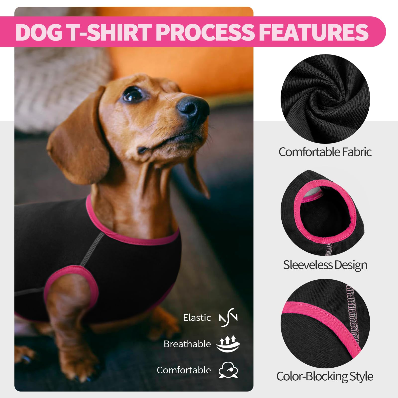 Hjyokuso Dachshund Jumper, Soft Flexible Dachshund Fleece Shirt - Image 2