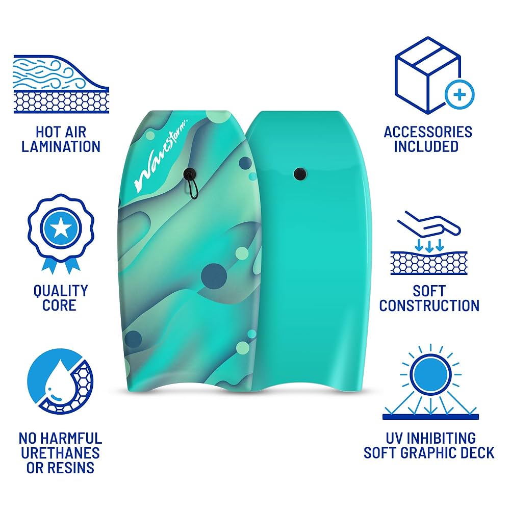 ボディボード 2点セット Amazon | Wavestorm 36インチ ボディボード 2パック