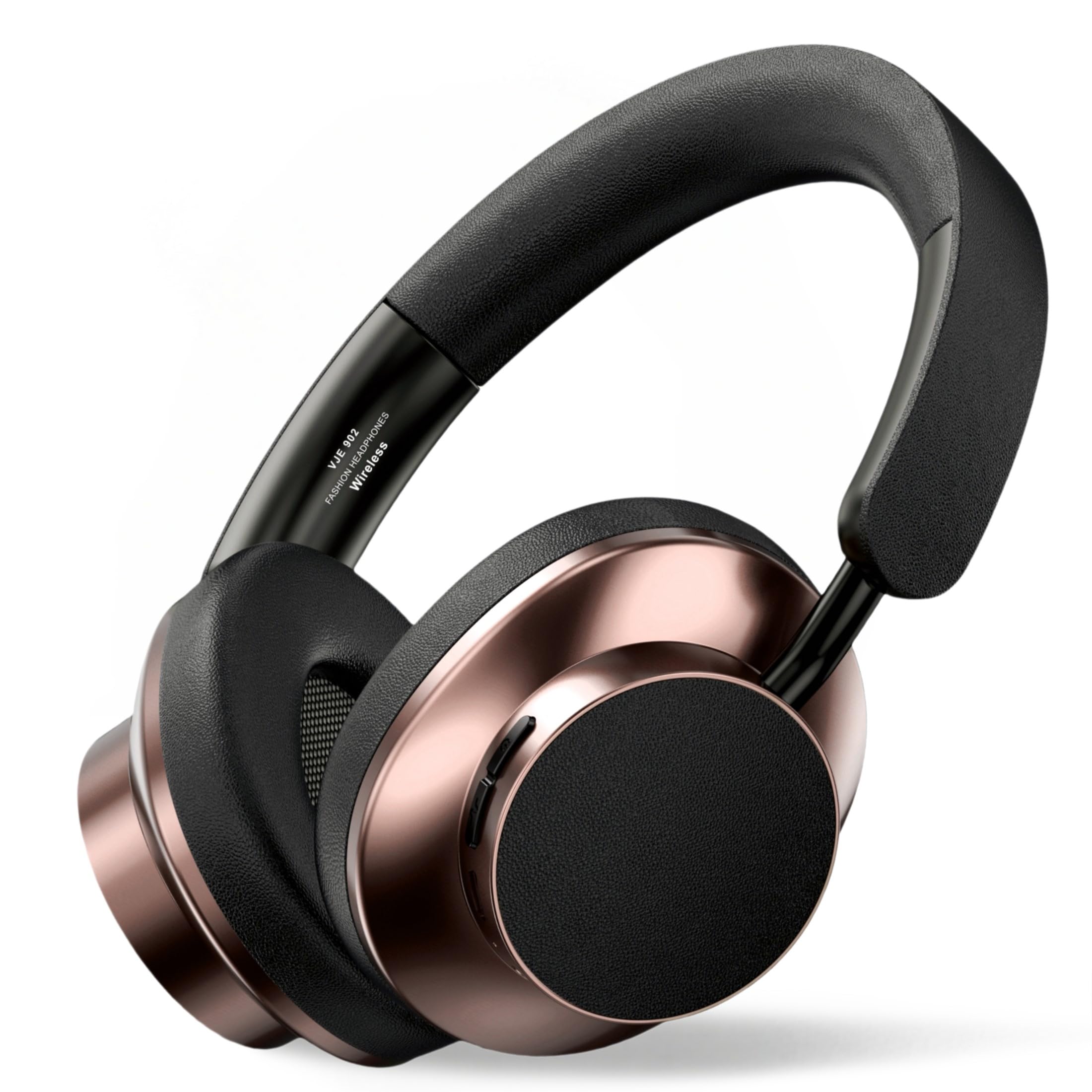 ND-09 Cuffie Bluetooth 5.3 Over-Ear – ANC, Bassi Profondi E 40 Ore Di Autonomia (Champagne)