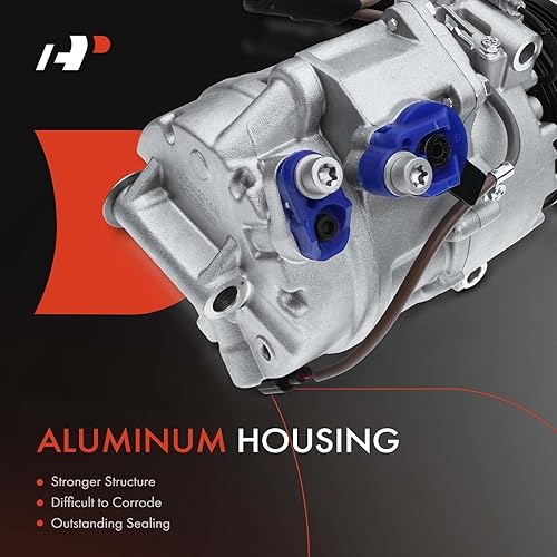 Miniatura 3 de A-Premium Compresor de aire acondicionado con embrague compatible con BMW E70 X5 2007-2010 3.0L aspirado naturalmente, sin accionamiento adaptativo,