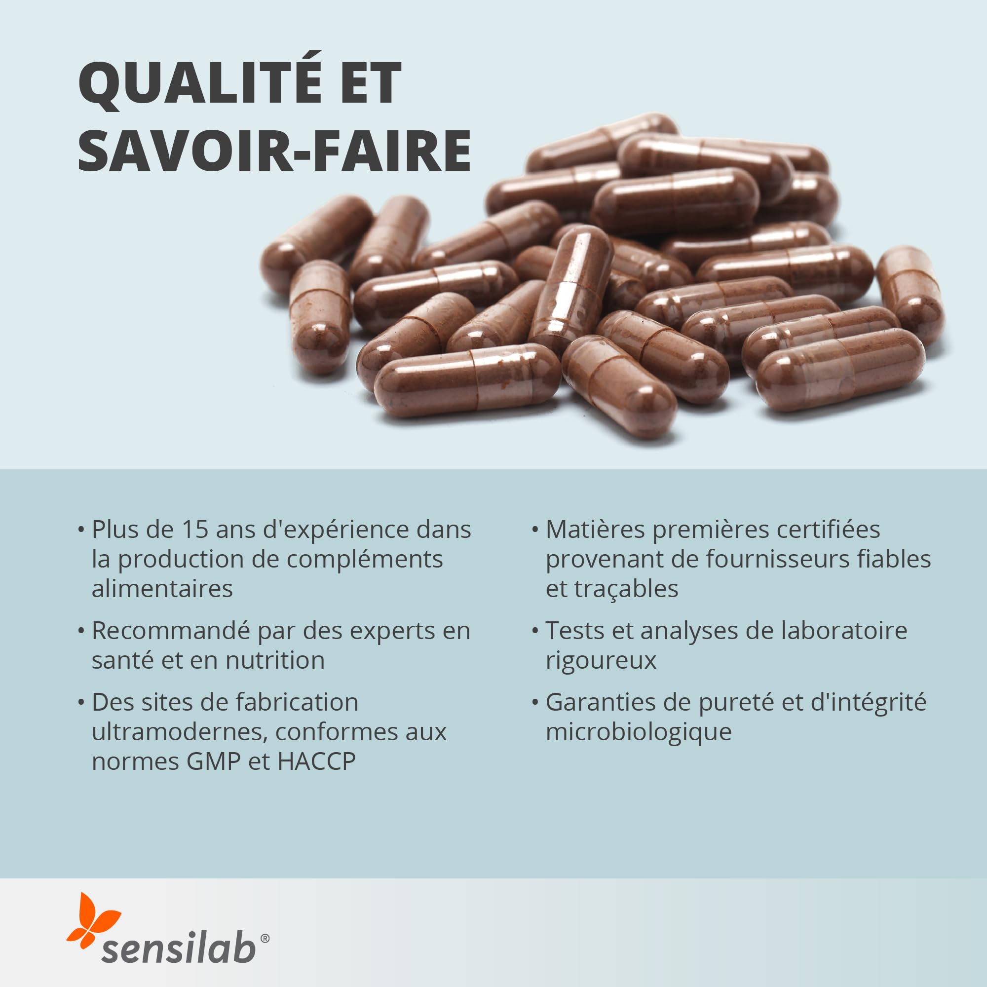 Sensilab KiloVia - Gélules Après Repas, Algues Brunes, 60 Gélules | Pépins de Raisin, Extrait de Feuille d'Ortie, avec Iode, Cure 1 Mois