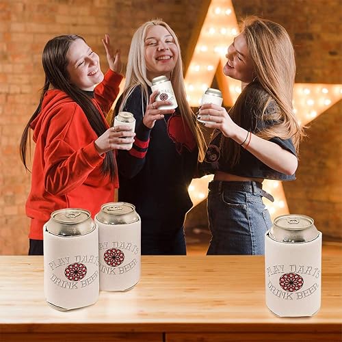 Miniatura 4 de Fundas para latas, enfriador de bebidas, juego de dardos de cerveza, buceo, cubierta de fiesta de espuma