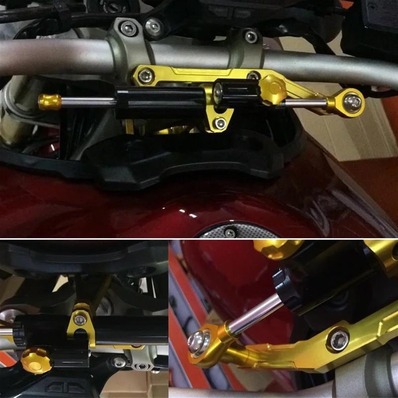 Staffa Ammortizzatore Sterzo CNC Per MT-09/FZ-09 2013-2017 - Foto 8