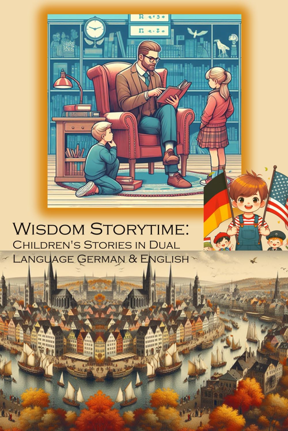 Wisdom Storytime: Children's Stories in Dual Language German & English: German Culture and Thought with Famous Quotes ((Children learn German-Kinder lernen Englische))