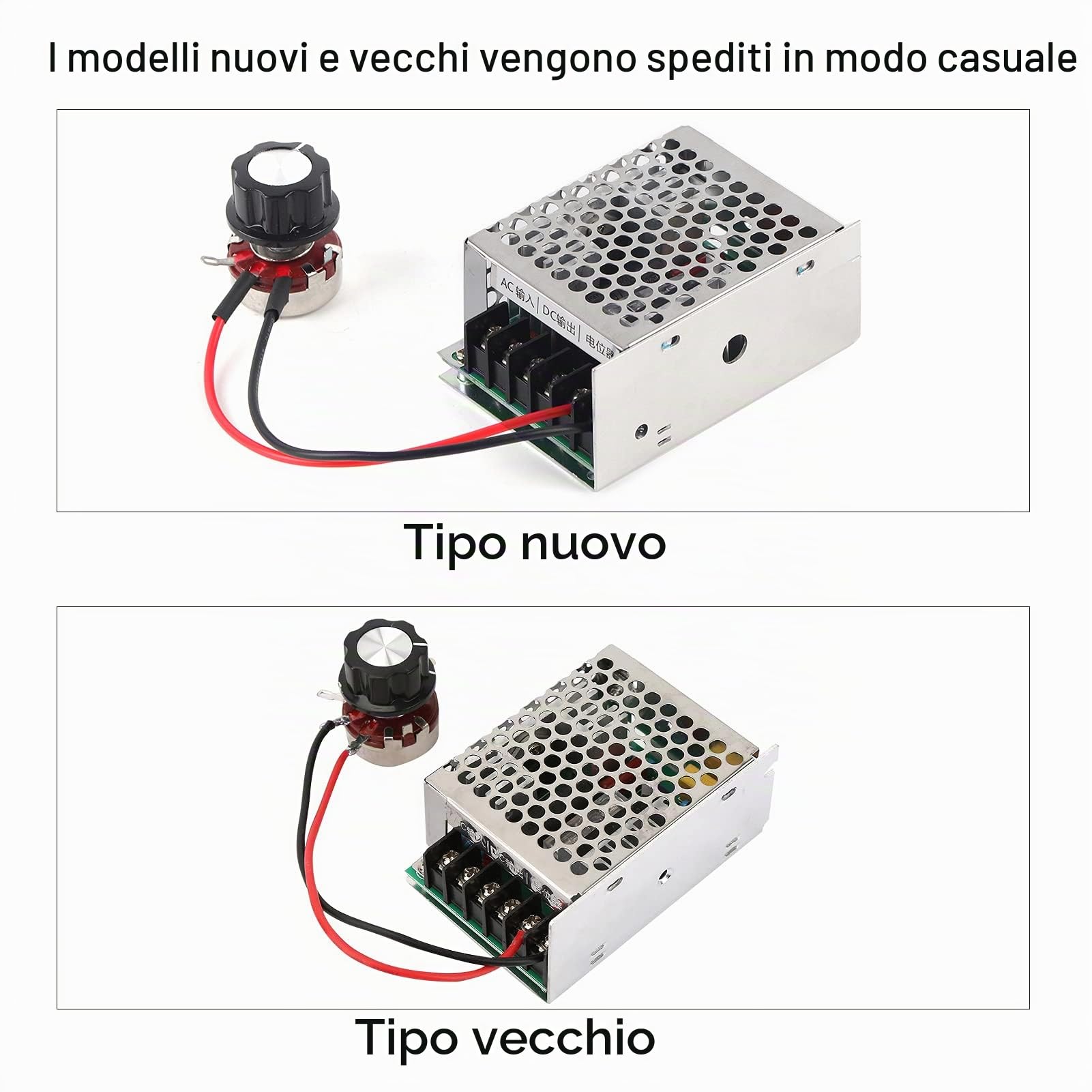 Regolatore Velocità Motore 220V DC 4KW Monofase per Controllo Velocità Motori Industriali Automazione