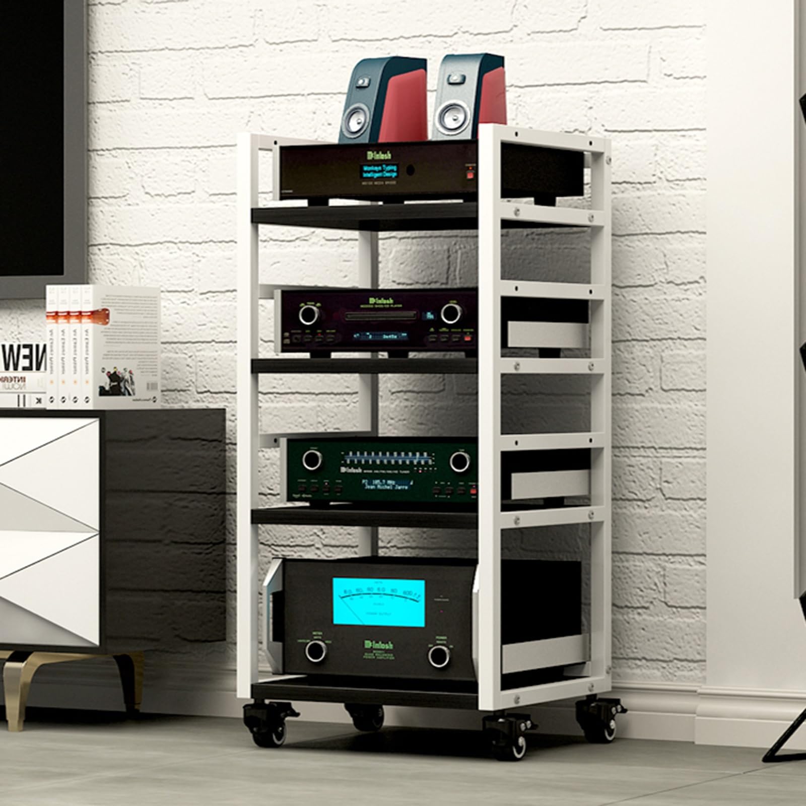 に*き様 美品 DENON ARC-200BK オーディオラック キャビネット に*き様 美品 DENON ARC-200BK オーディオラック キャビネット