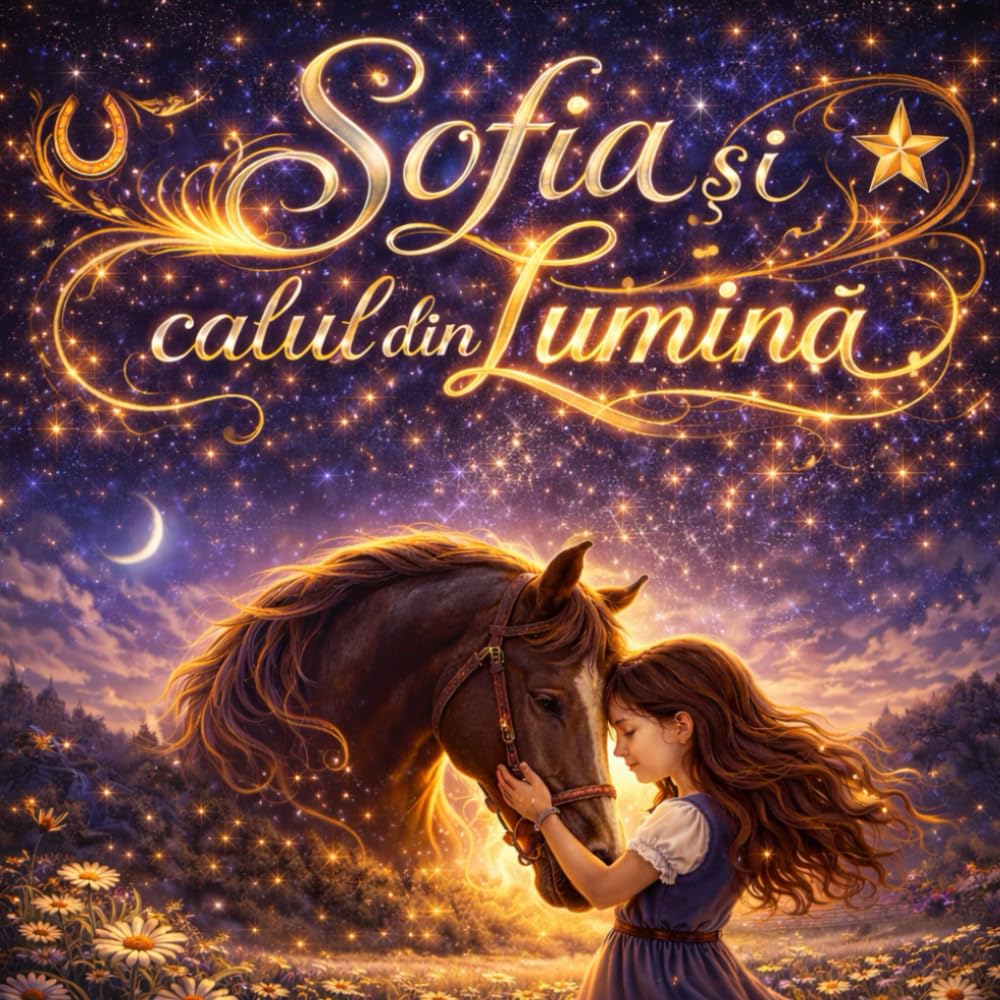 Sofia și Calul din Lumină Carte ilustrată pentru copii despre cai și prietenie: Poveste pentru copii 2–9 ani despre cai, aventură și prietenie Romanian Illustrated Horse Storybook