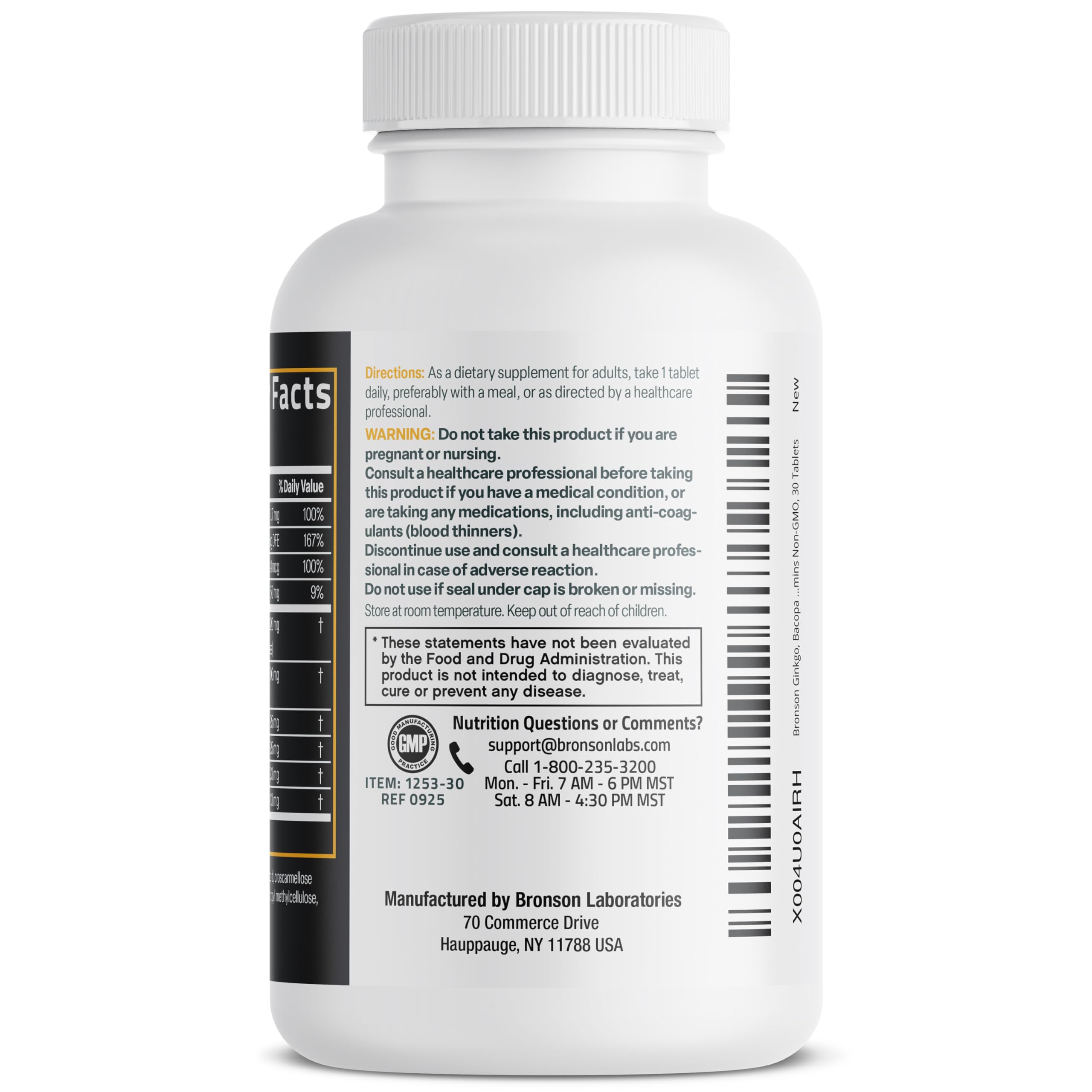 ginkgo biloba l carnitine Spring Valley Standardized Extract Ginkgo Biloba Dietary Supplement, 60 mg, 240
