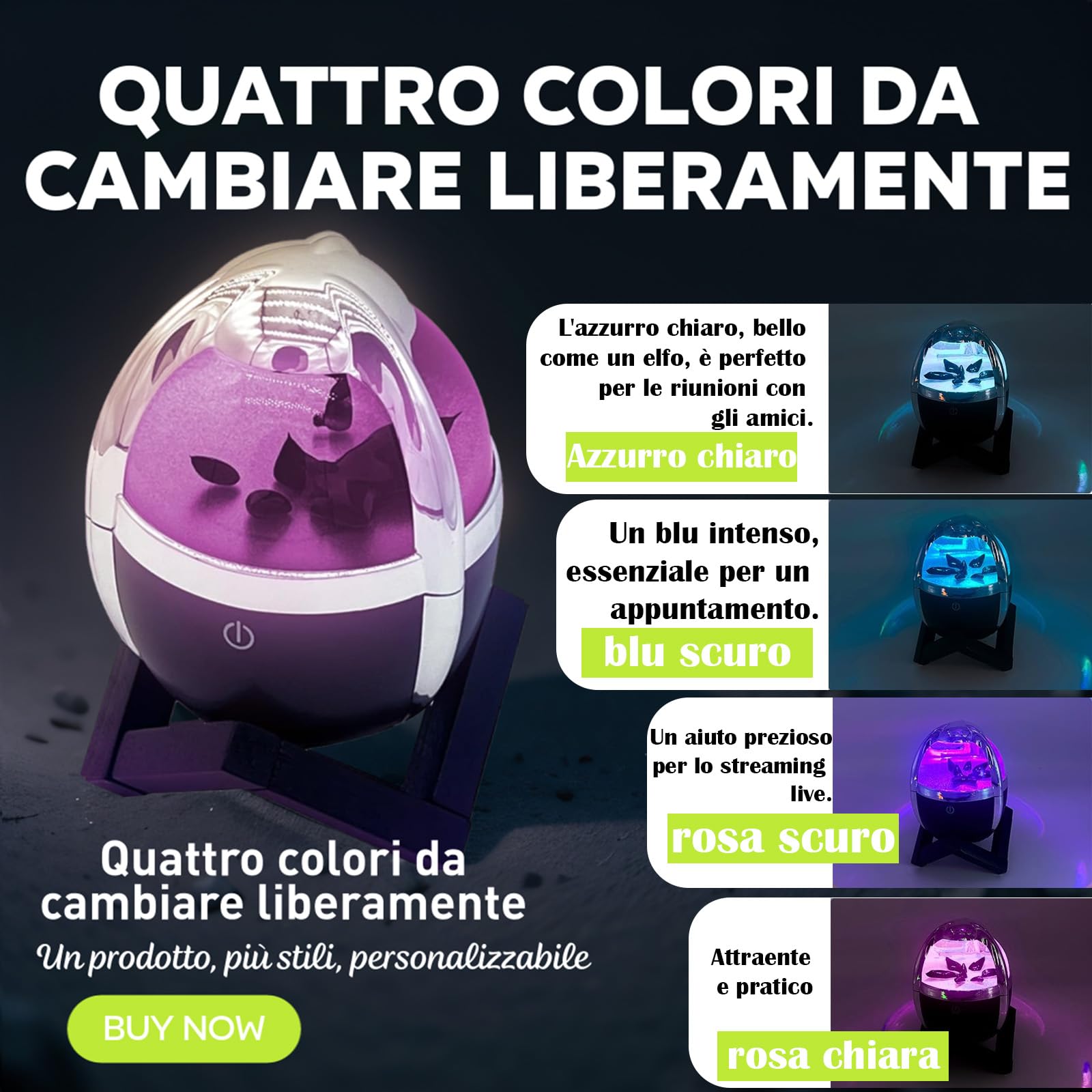 Altoparlante Bluetooth a Ferrofluido Danzante – Music Mate con Visualizzatore Audio, Luci LED, Display di Ferrofluido Venom, Giocattolo da Scrivania per Ufficio/Studio/Scienza, Regalo Tecnologico