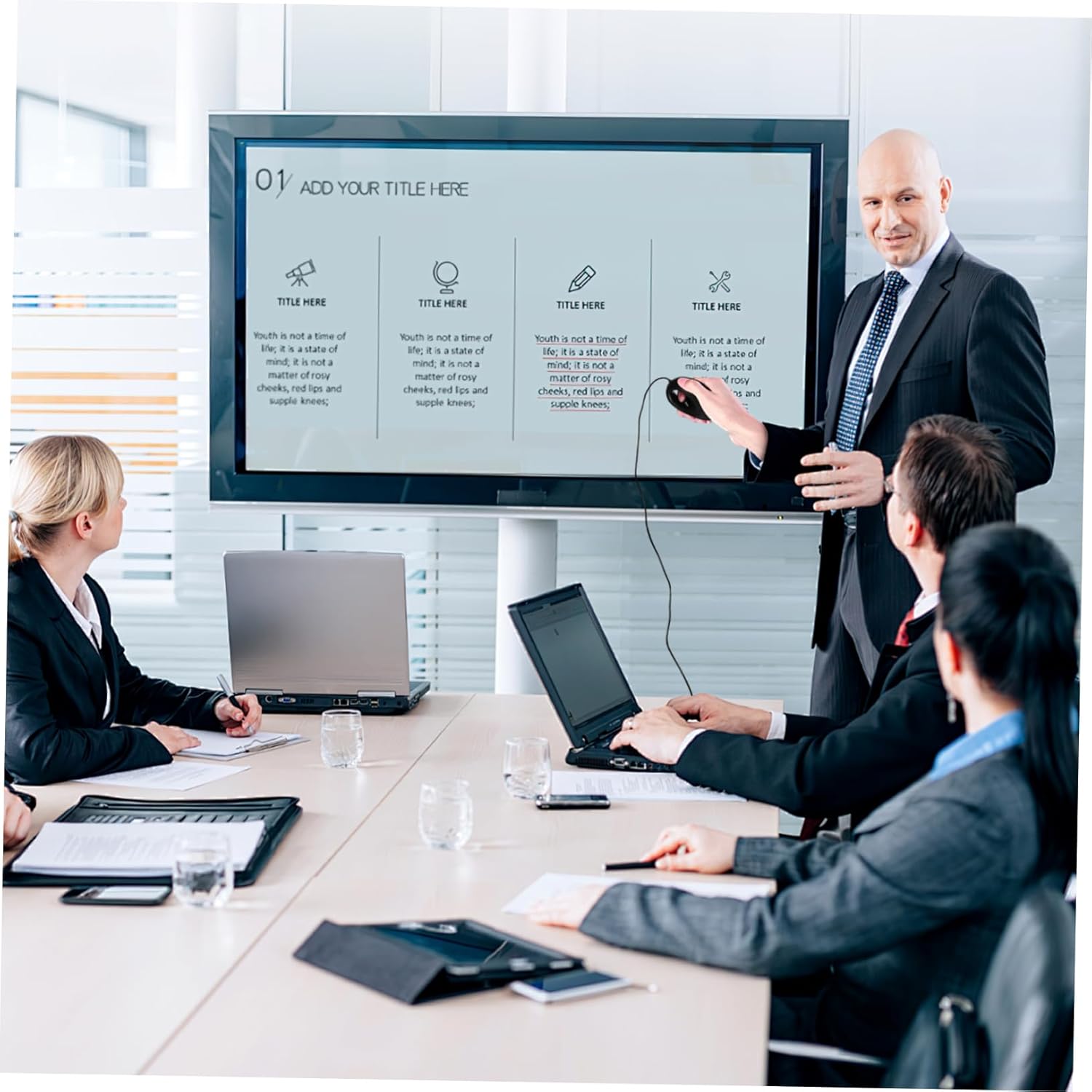 Mobestech Wired Trackball Mouse 2pcs Mini Ergonomic Mouse Trackball 4d Wired Handheld Computer Cable Hand Holding Mini 4D