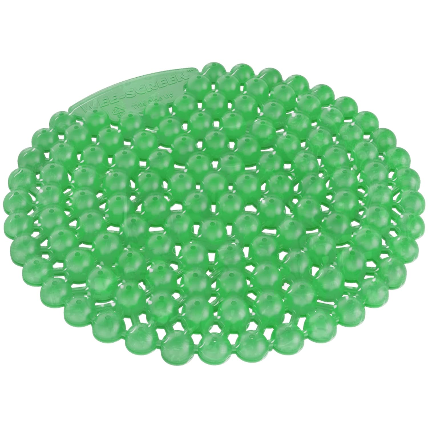 Urinal Screen, Cucumber Melon, 6-3/5"x6-3/5"x1/4", 10/CT, GN