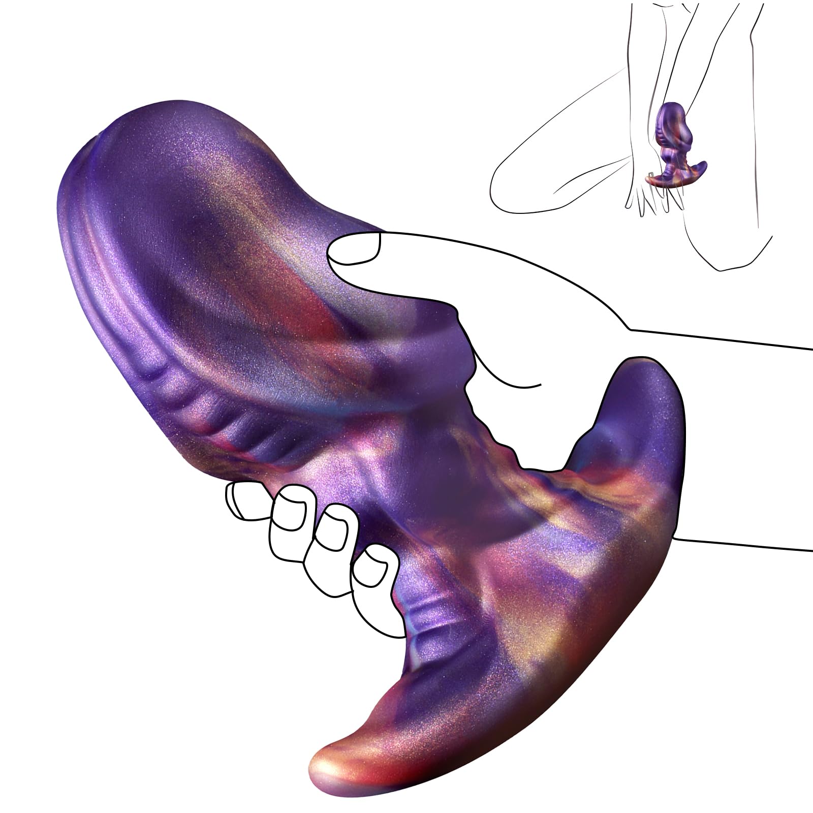 6 7 Anal Stretcher XL Butt Plug Large Anal Plug Large Butt Plug Anal Dildo Silicone Anal Toys
