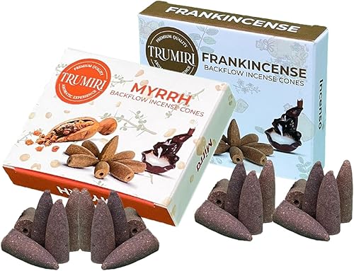 Vista 102 de Paquete combinado de conos de incienso de reflujo – 10 opio + 10 conos de incienso perfumados de cannabis