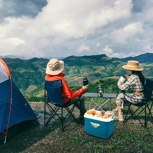 Miniatura 9 de Pinnacle Enfriador térmico de 20 litros  Enfriador duro portátil para campamentopicnic  Coolbox mantiene fresco durante 60 horas. con retención de