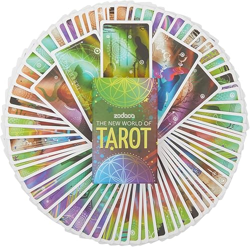 Miniatura 1 de Zodaca Tarjetas de tarot con libro guía, regalos de astrología para mujeres, juego de 78 barajas de tarot de astrología