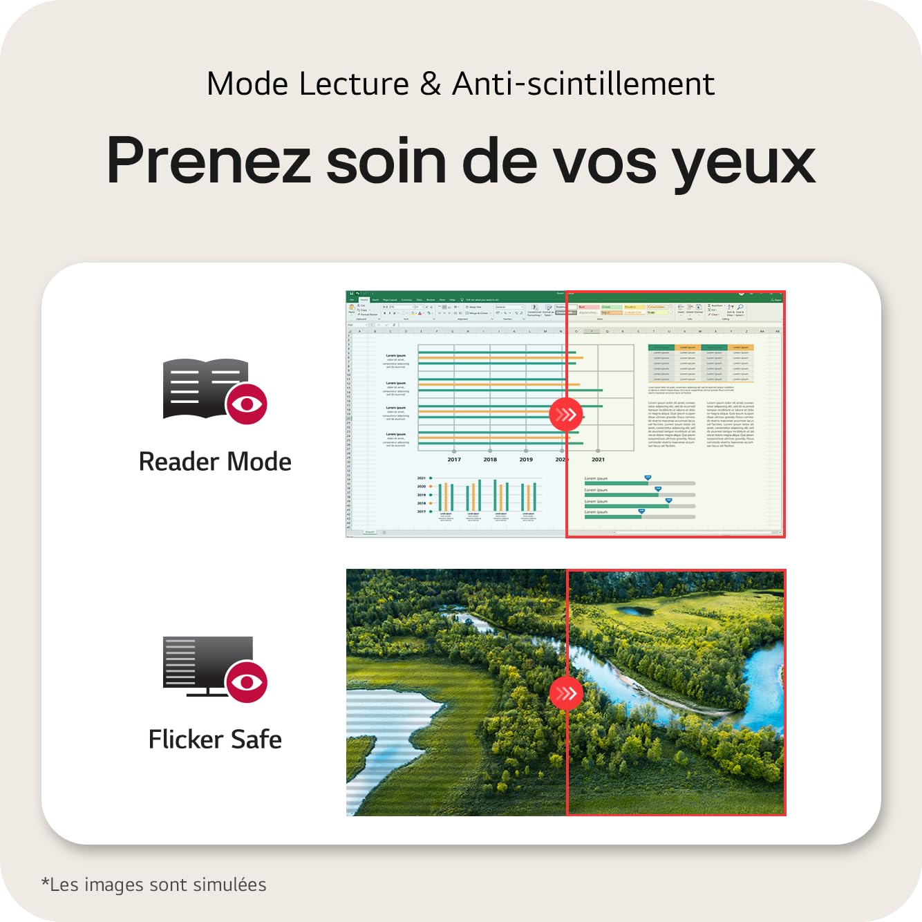LG 24U631A-B Ecran PC bureautique 24" - Dalle IPS résolution QHD (2560x1440), 5ms 100Hz, HDR 10, sRGB 99% (CIE1931), inclinable, HDMI 2.0, USB-C (15W)