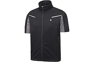 Sleek and Durable: Men's Lightweight Golf Outerwear for Peak Performance