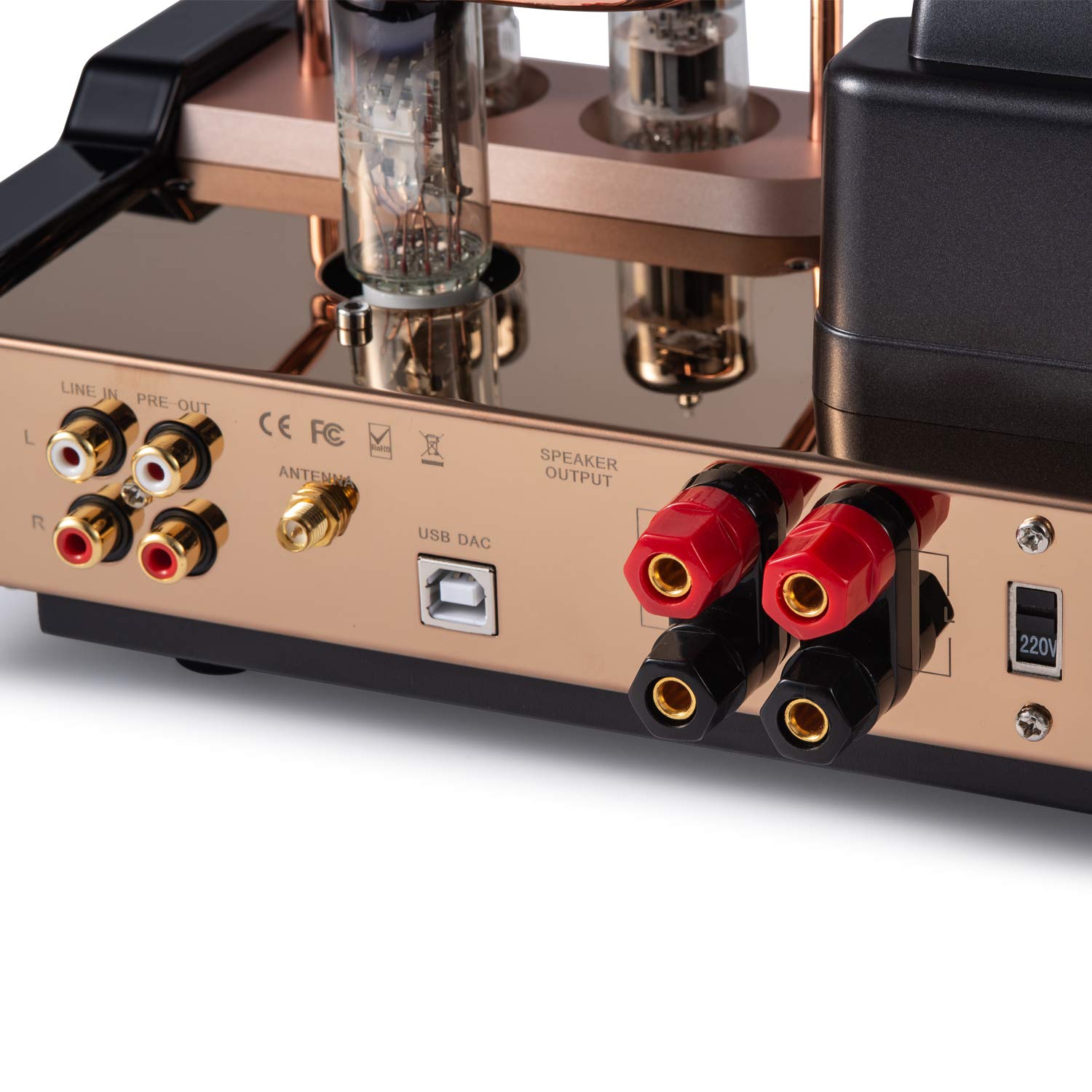 Dared MP5BT HiFi Audiophiles Valve Tube Amplifier Bluetooth Stereo