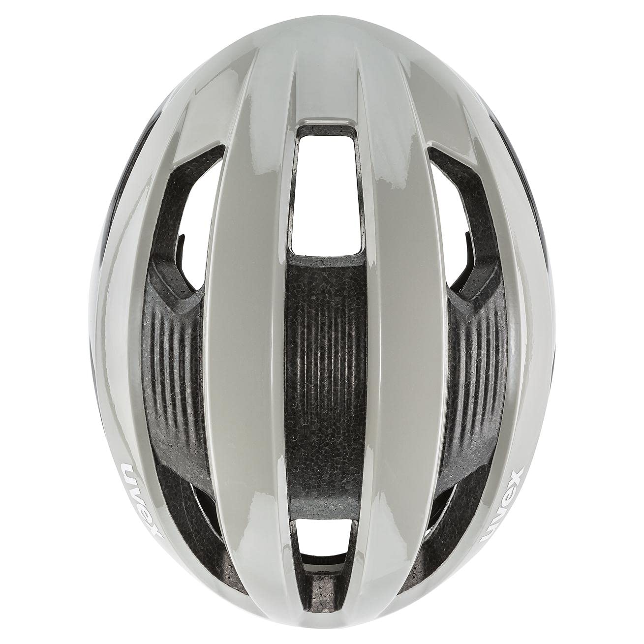 uvex rise - bezpieczny kask wyczynowy unisex - indywidualna regulacja wielkości - udoskonalona wentylacja - sand - black - 56-59 cm