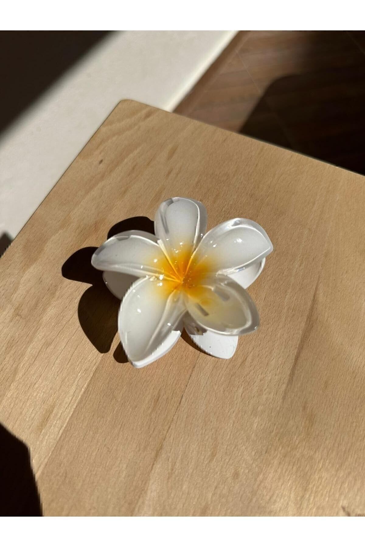 Hb Tasarım 2'Li Lotus Çiçekli Mandallı Toka, RosemaryPembecicekler