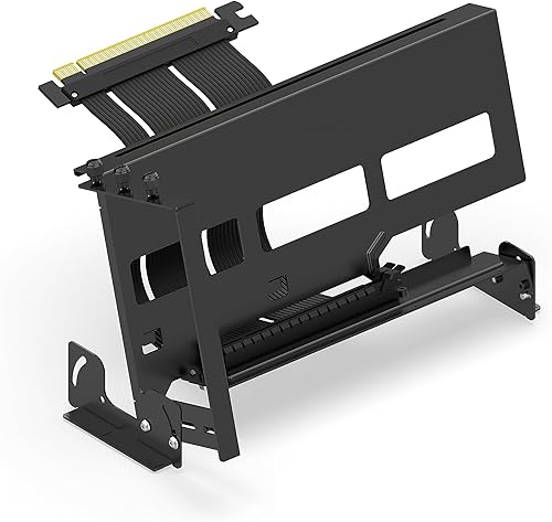 Miniatura 1 de EZDIY-FAB Soporte de montaje de GPU PCIe 4.0 Soporte de tarjeta gráfica Ajuste multiángulo, kit de soporte VGA para tarjeta de video con PCIe 4.0