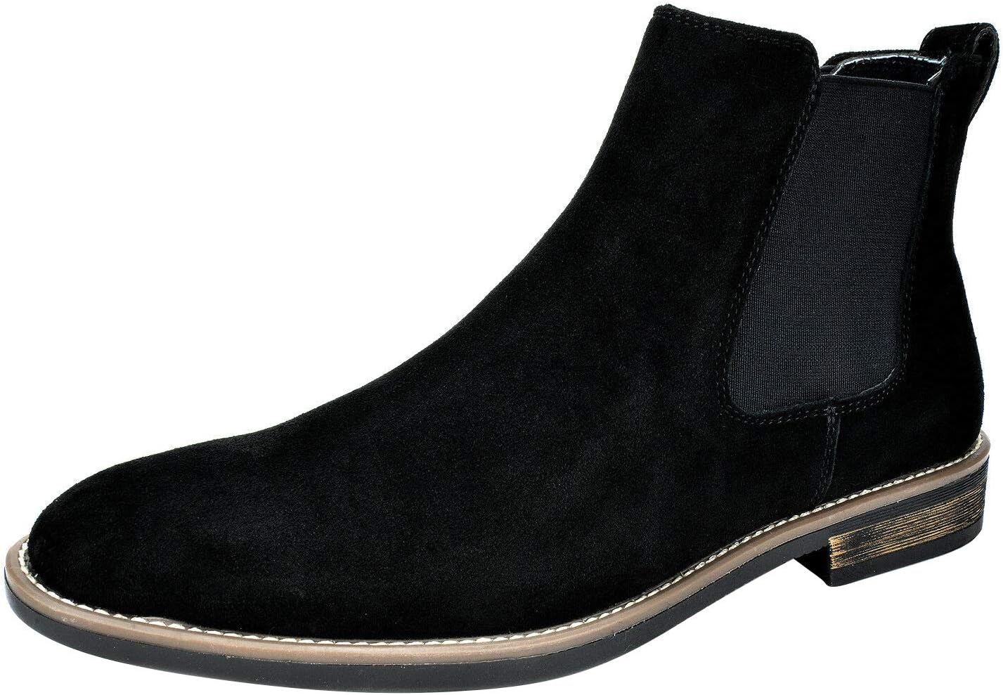 Men's Leather Chelsea Ankle Boots, Work and Fashion, Walking and Comfort Casual Business Shoes