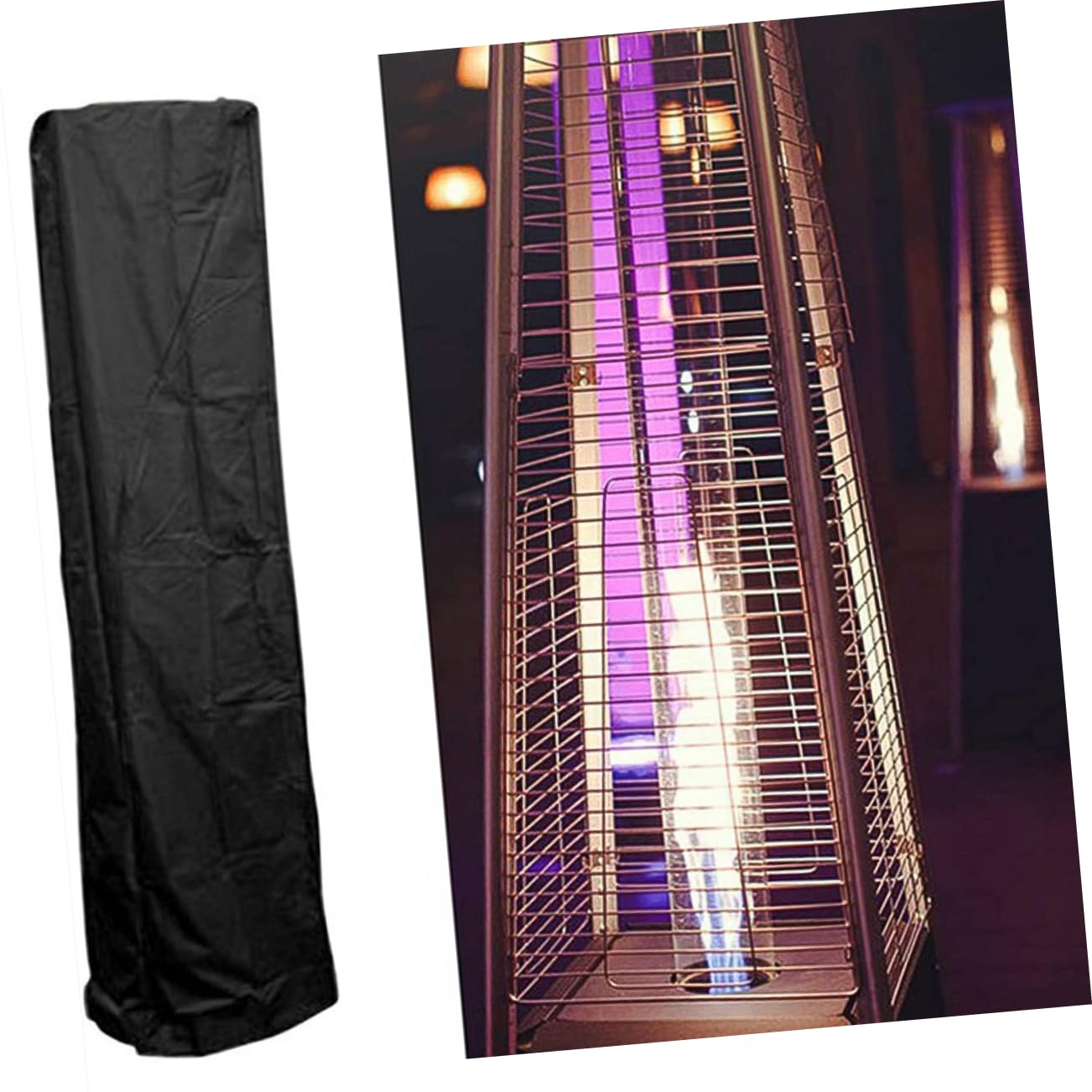 NULYLU Heater Supplies Patio Heater Rain Cover Oxford Fabric Compact Portable