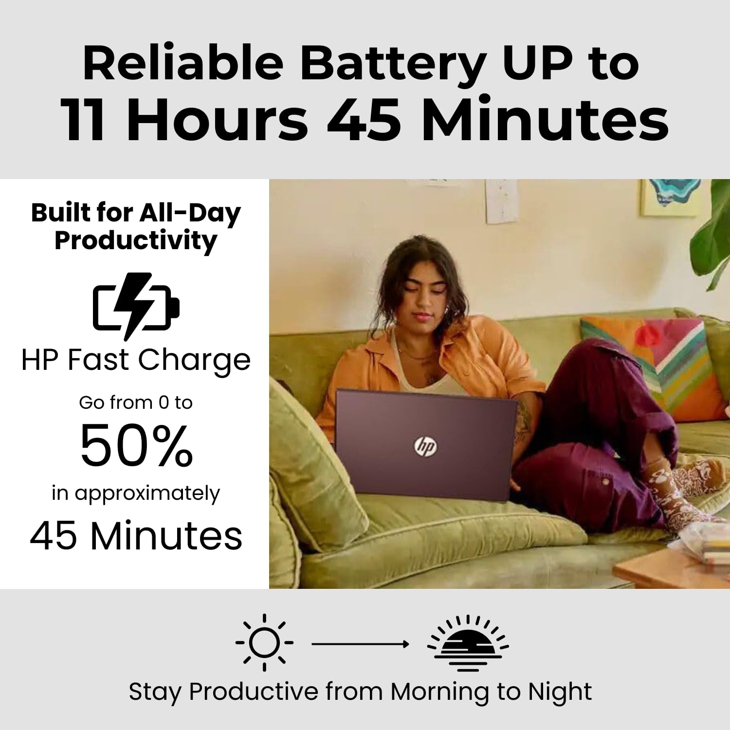 HP 15.6" Business Laptop with Microsoft 365 • 2026 Edition • Intel 4-Core N100 CPU • 1.1TB Storage (1TB OneDrive + 128GB UFS) • 32GB RAM • Windows 11 • w/o Mouse