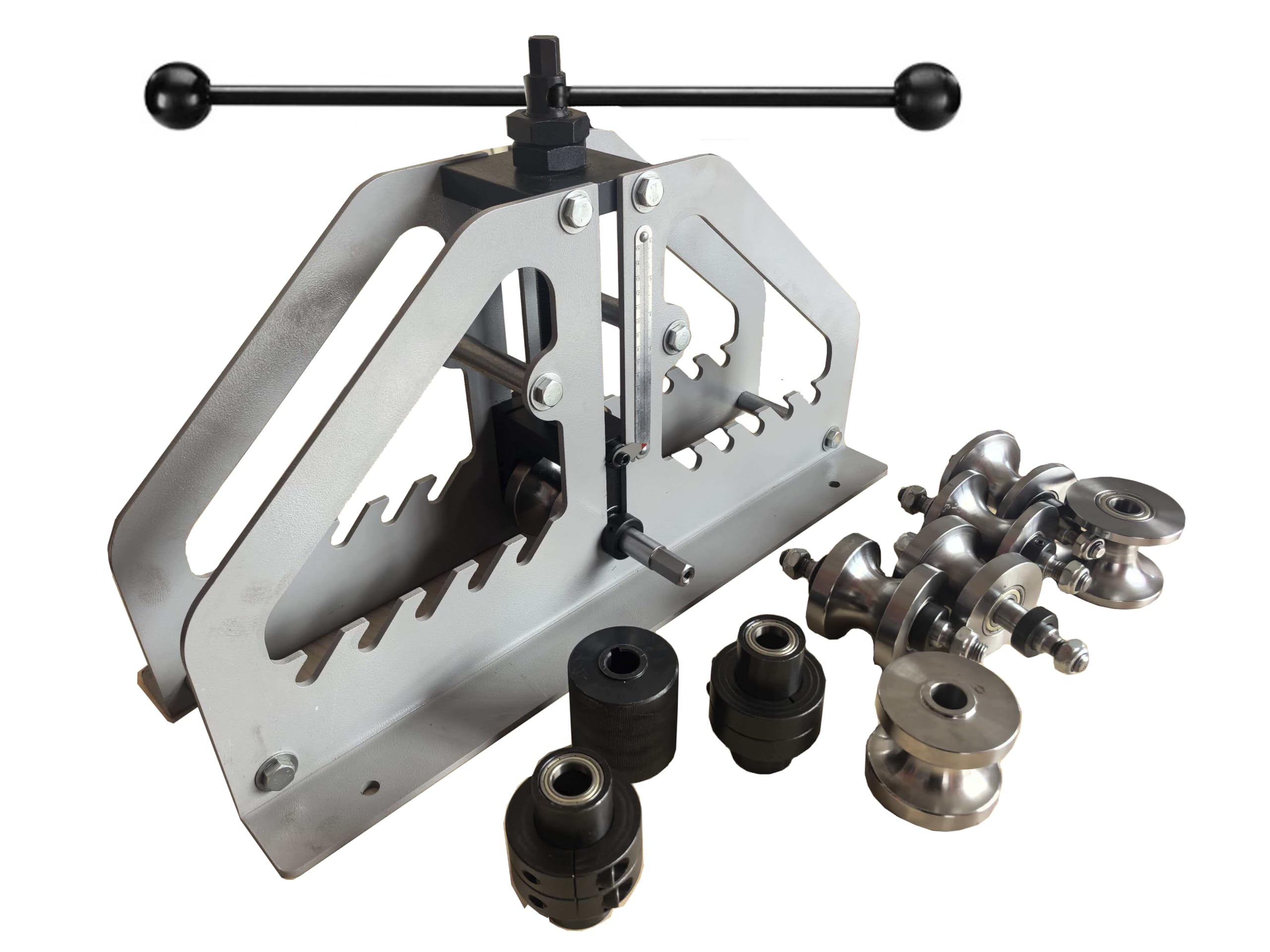 Photo 1 of WTK0042 Tube/Pipe Roller/Ring roller/Tube bender with Adjustable square die,1-1/2" die and 2’’ die