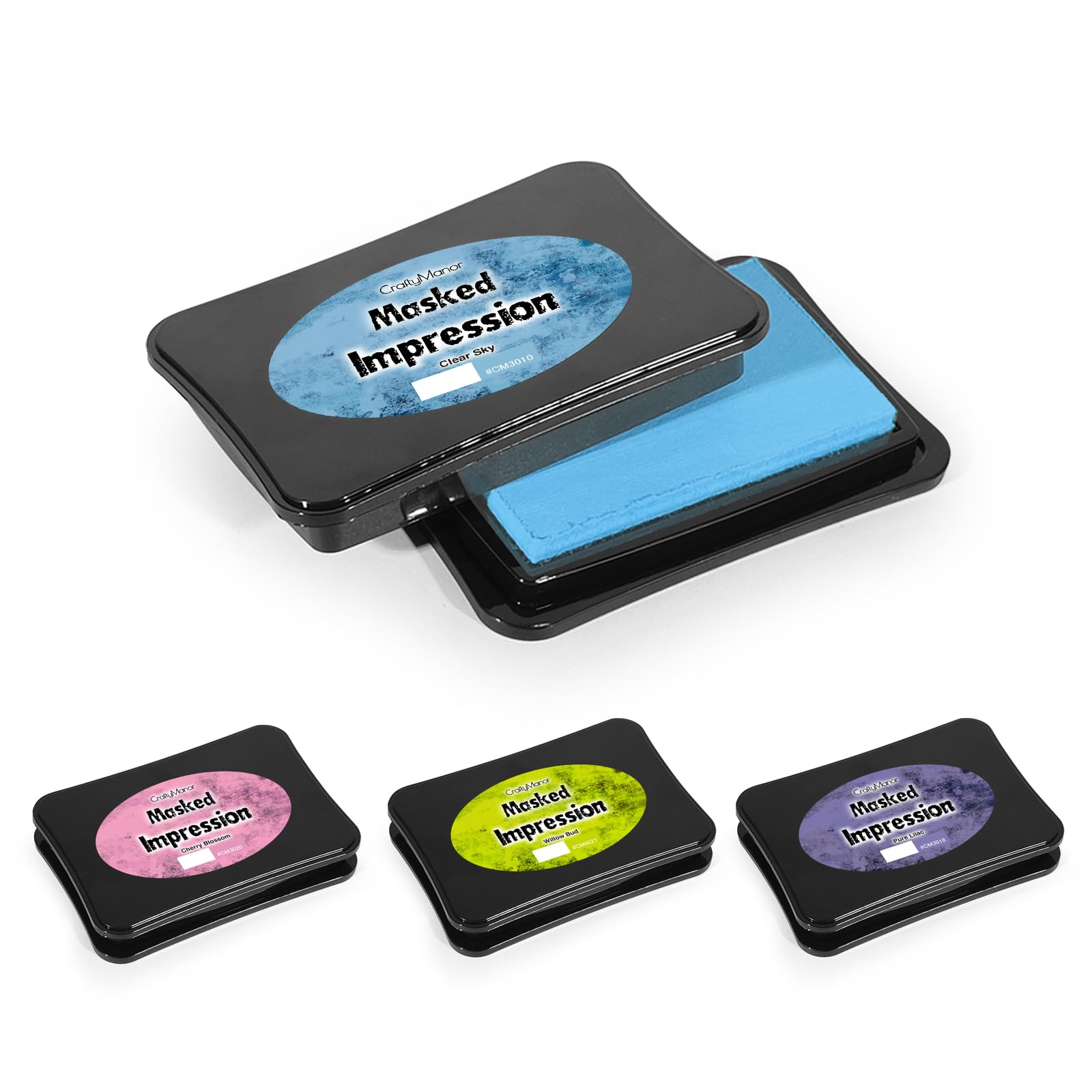 Mini Ink Pads for Scrapbooking & Stamping - 24 Colors -11 Mini Ink Pads for Scrapbooking & Stamping - 24 Colors -11