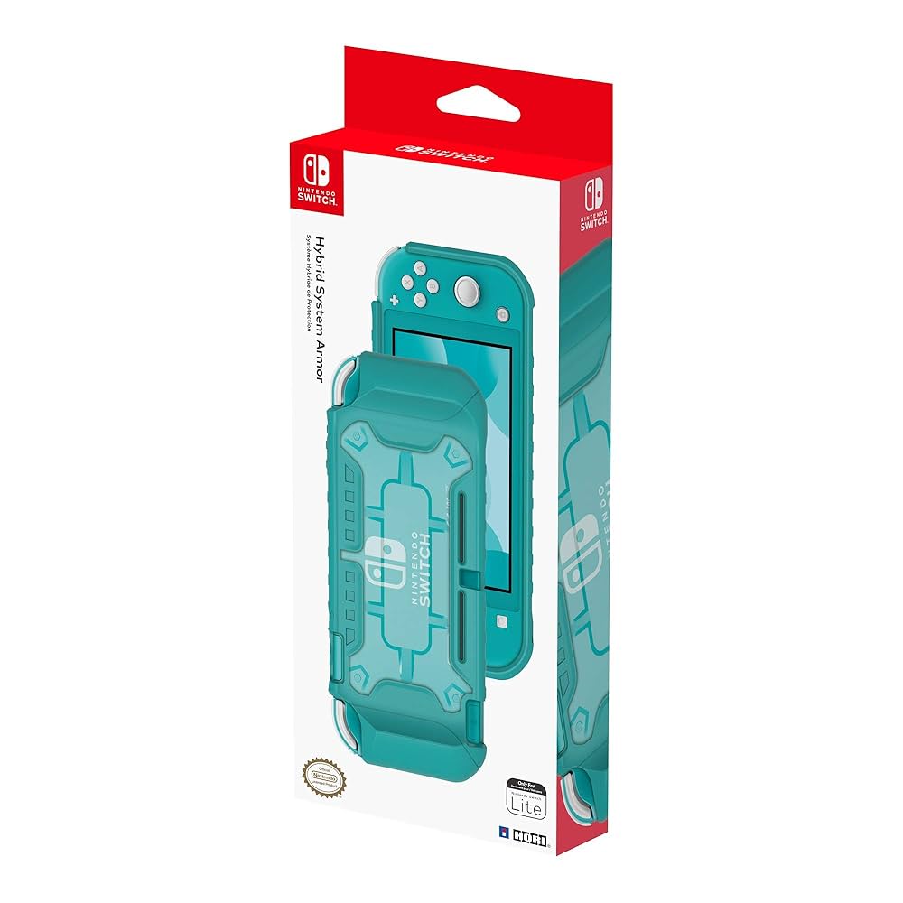 Nintendo Switch Lite ターコイズ HORI製カバー ケース付 Nintendo Switch Lite ケース カバー スウィッチライト スイッチ
