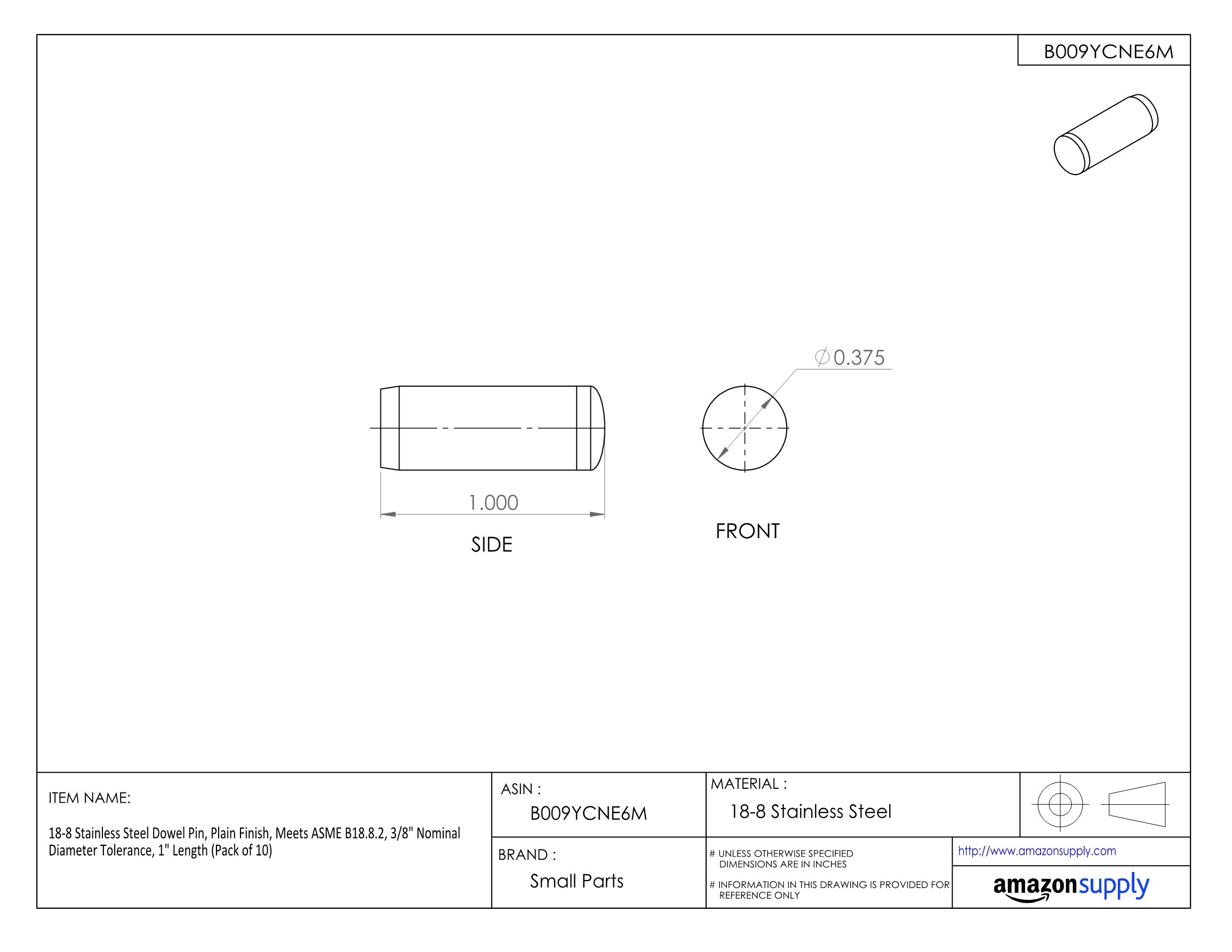 Dowel Pin Tolerance And Fit Standards By Factorem Medium, 47 OFF