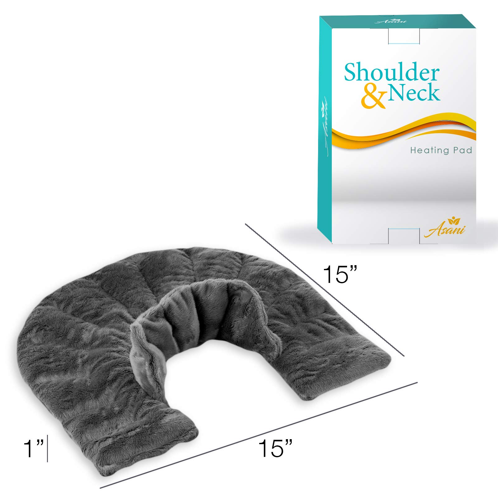 Heating Pad for Neck and Shoulders Microwavable Weighted Heat Therapy