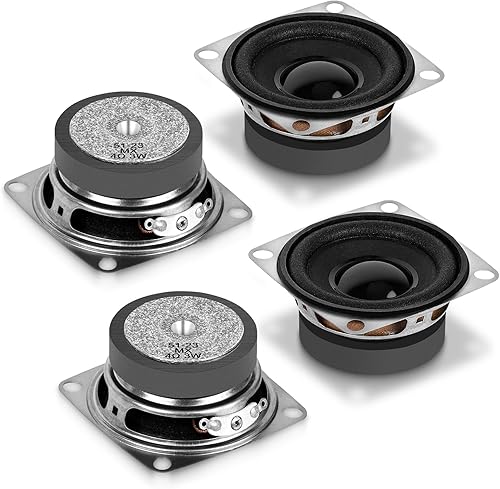 Miniatura 1 de MakerHawk 2 "4 ohmios 3W gama completa altavoz de audio estéreo Woofer altavoz para Arduino (4pcs)