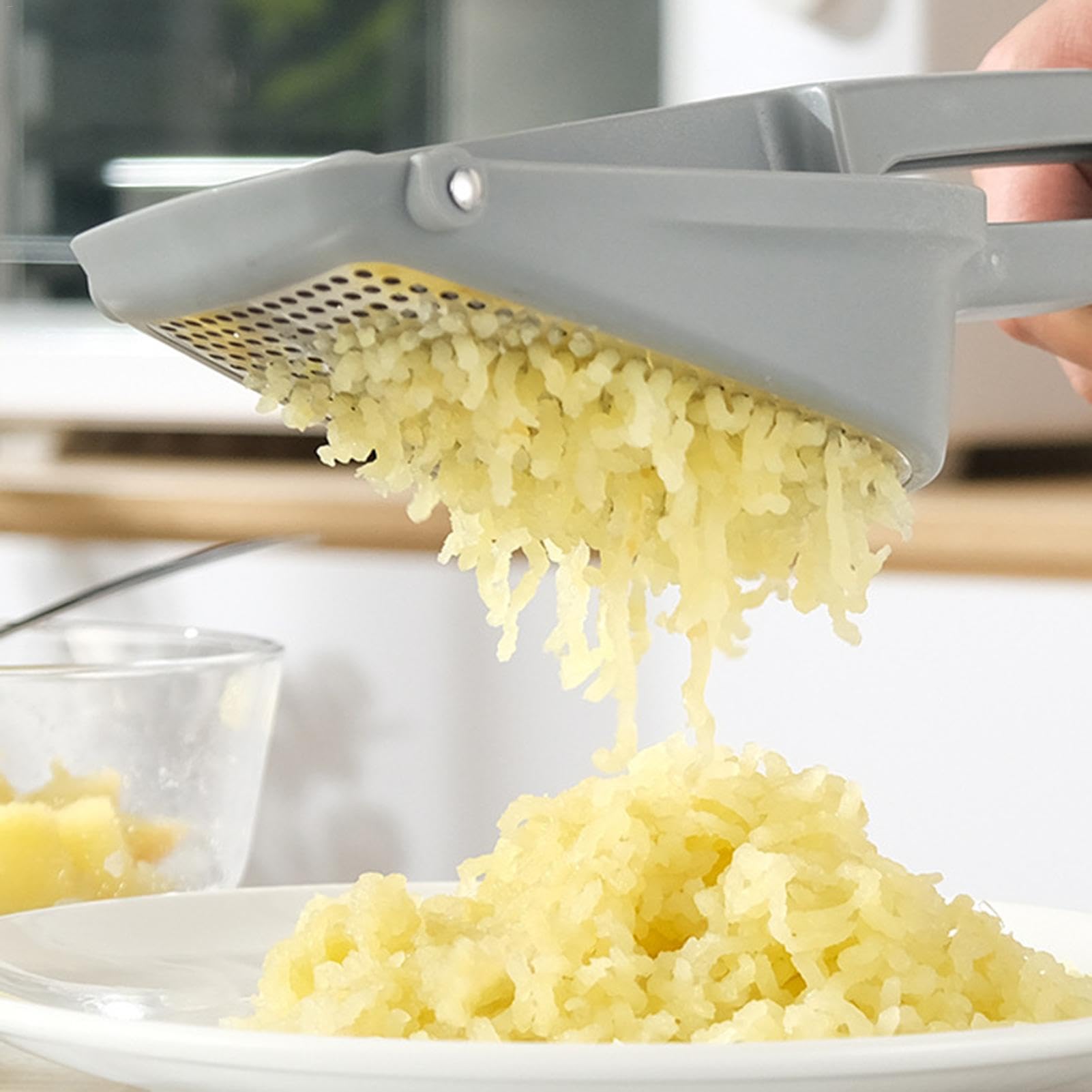 Triturador De Patatas De Acero Inoxidable - En Forma De Pata, Para Purés, Aguacates Y Más