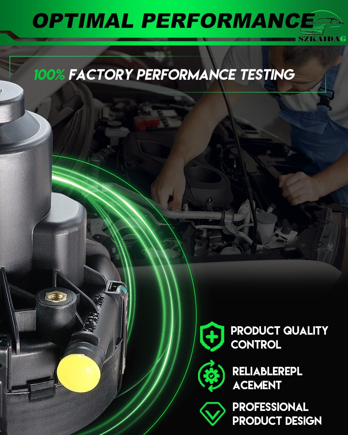 Secondary Air Injection Pump For:-Mercedes-Benz E350 E550 C300 CLK350 C230 C280 C350 CLK550 GL450 GL550 ML350 ML550 R350 R550 SL550 SLK280 SLK300 SLK350 2005-2012 OE# 0001405185, 704389020