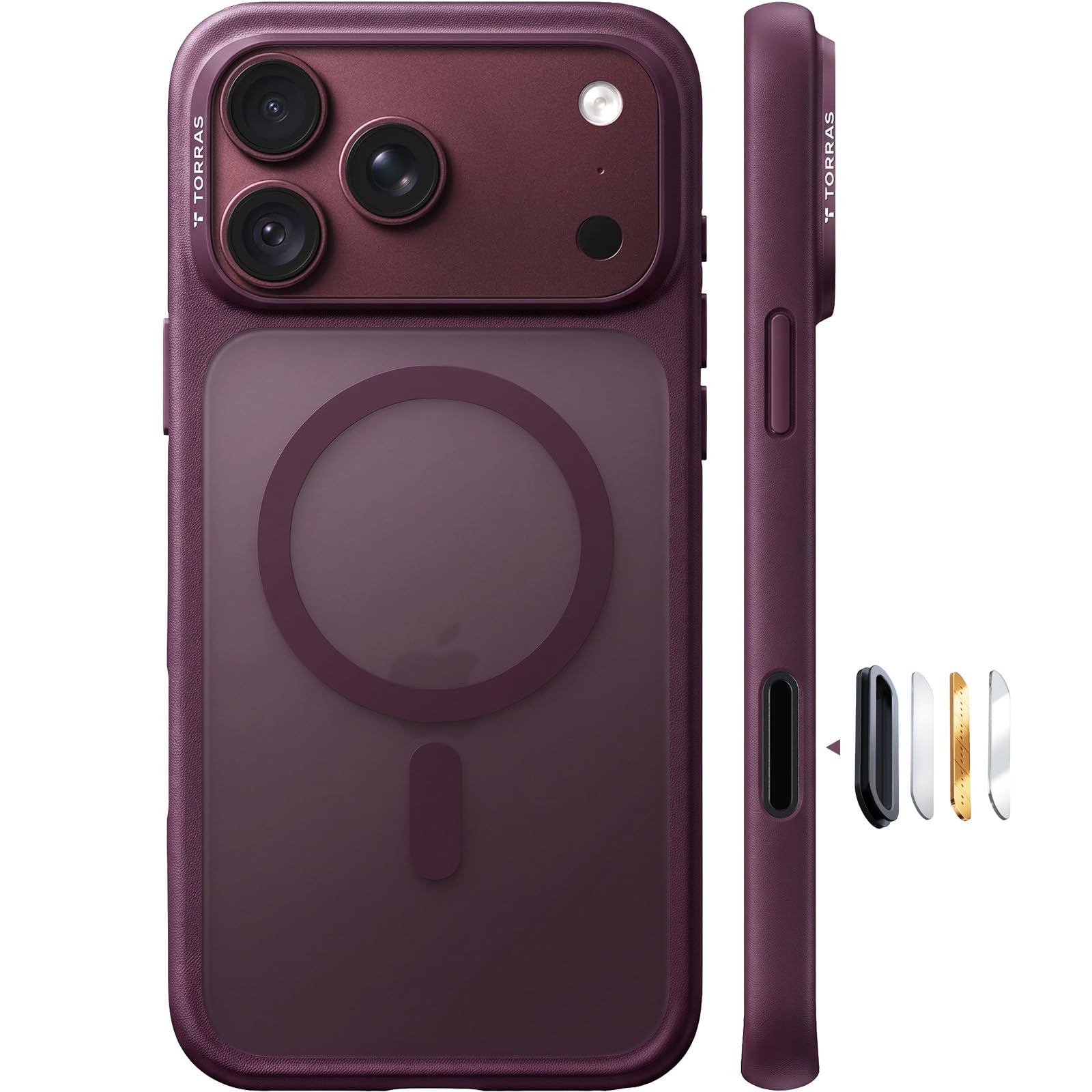Stronger Magnetic & Shockproof for iPhone 18 Pro Max Case Purple