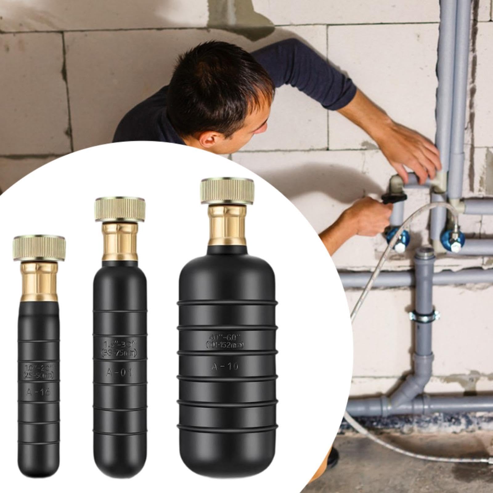 3x Déboucheur de Canalisation en Caoutchouc, Ventouses de Plomberie Professionnelle, Kit de Nettoyage Tuyauterie Multifonction, Compatible Piscine/Cuisine/Douche/Évier, 3x Déboucheur