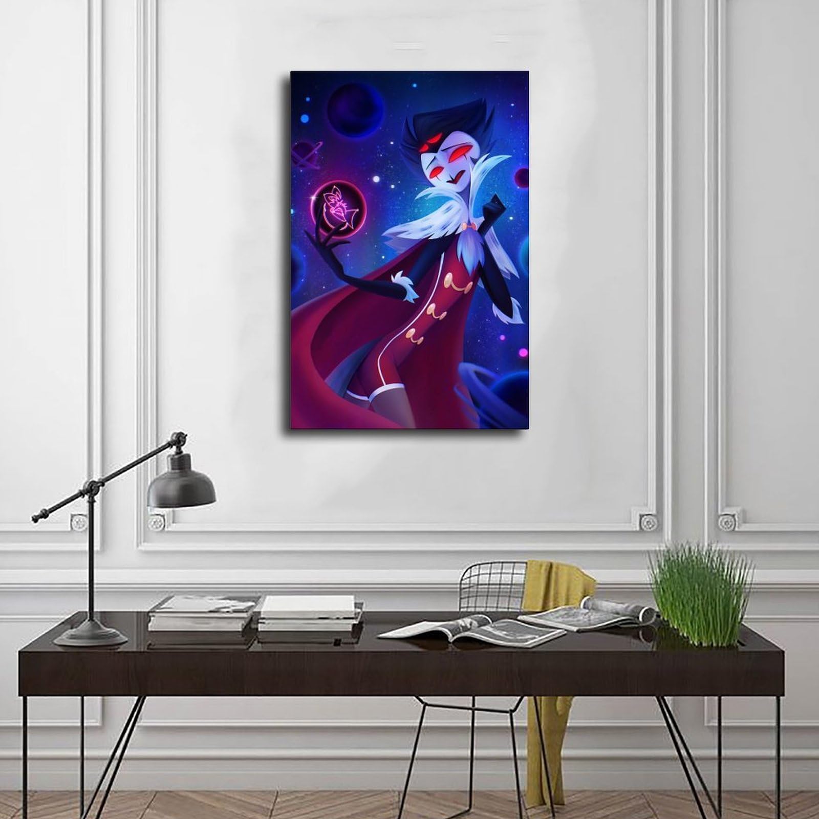 Amazon.com: Fsndpp Stolas Helluva Boss 6 Canvas Poster Bedroom