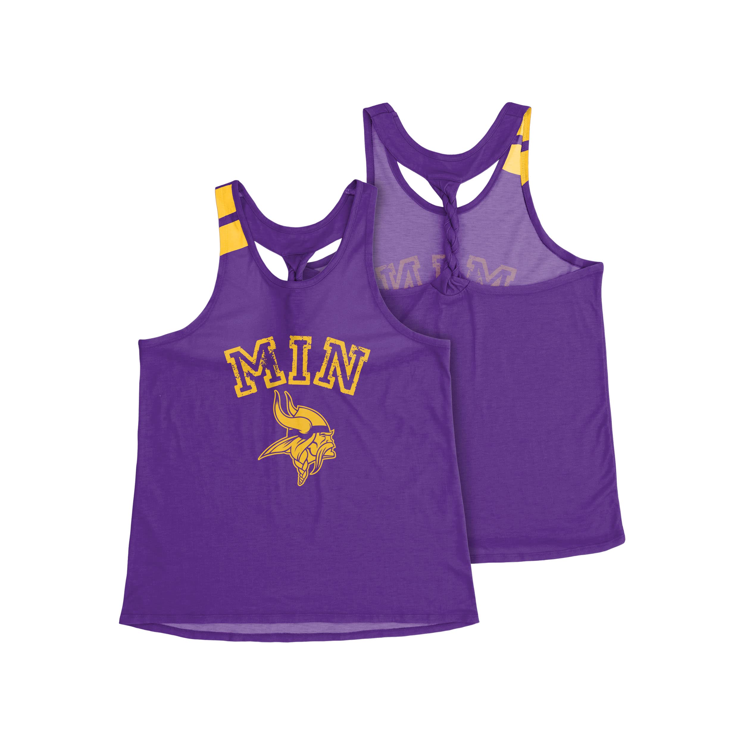 FOCO NFL Womens Team Twist Tank Top Shirt