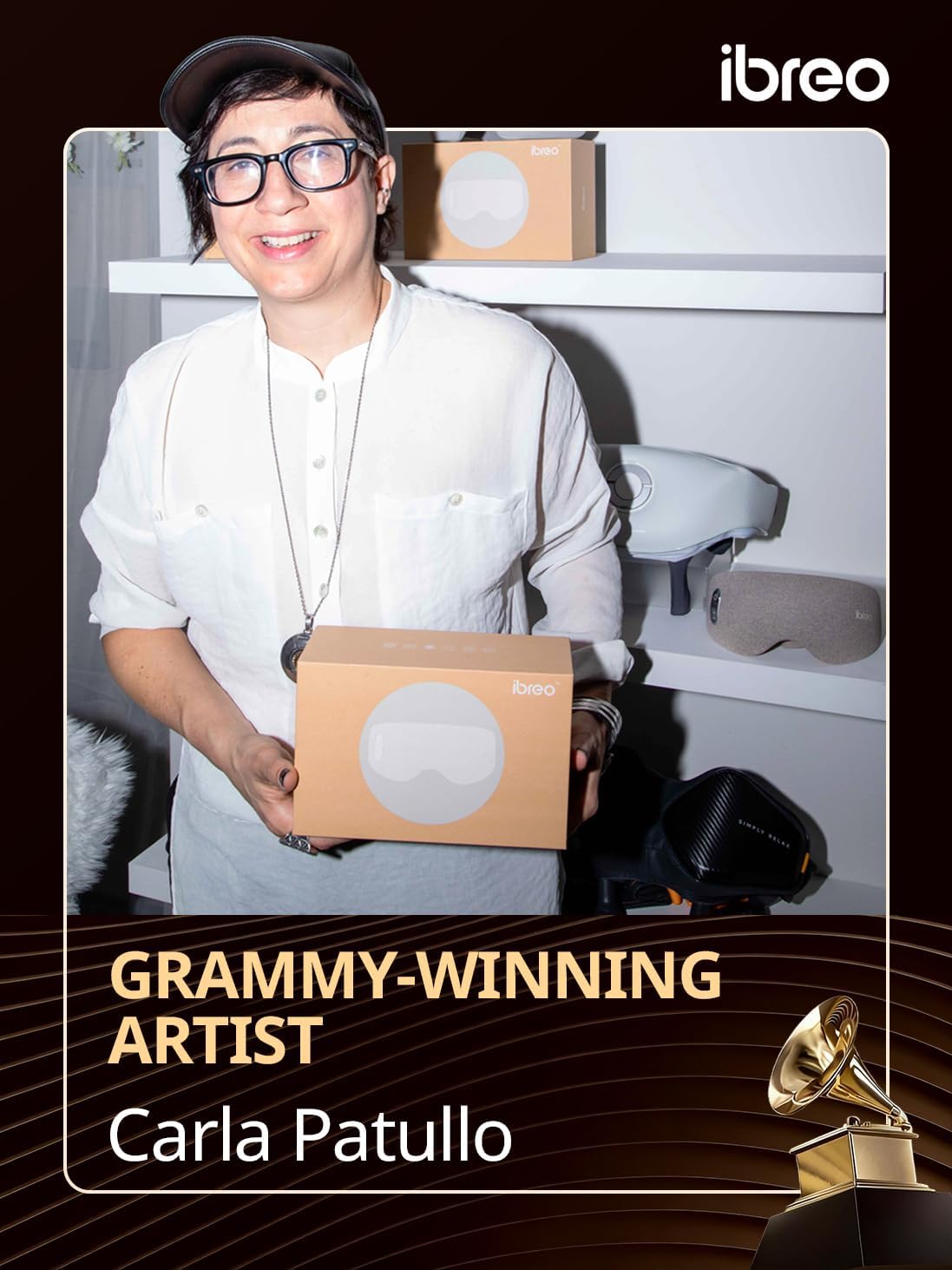 Eye Massager for Migraines with Temple Massage, Heat, Air Compression and Bluetooth Music Streaming, Foldable Electric Eye Mask for Migraine Relief, Eye Strain, Eye Care for Women and Men - Image 2