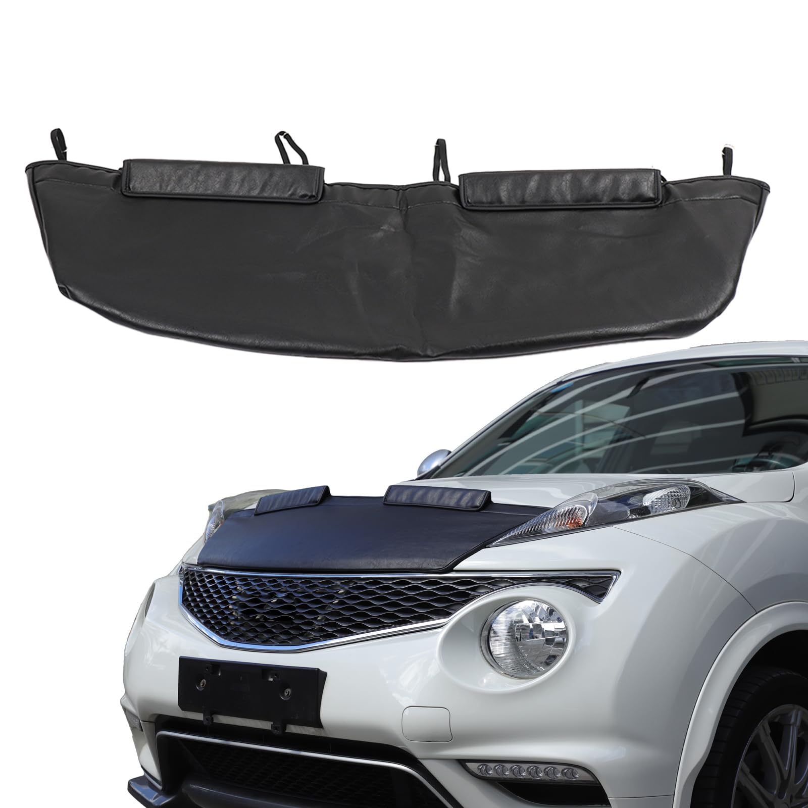 Auto Motorhaubenschutz Geeignet für Ni@ss@an Juke 2011-2019,Auto Motorhauben-BH-Schutz Kompatibel mit Infiniti ESQ 2011-2019 Autozubehör
