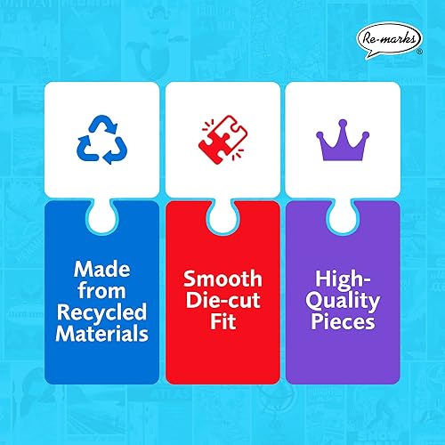 Miniatura 4 de Re-marks Travel Atlas - Rompecabezas retro de 1000 piezas para todas las edades