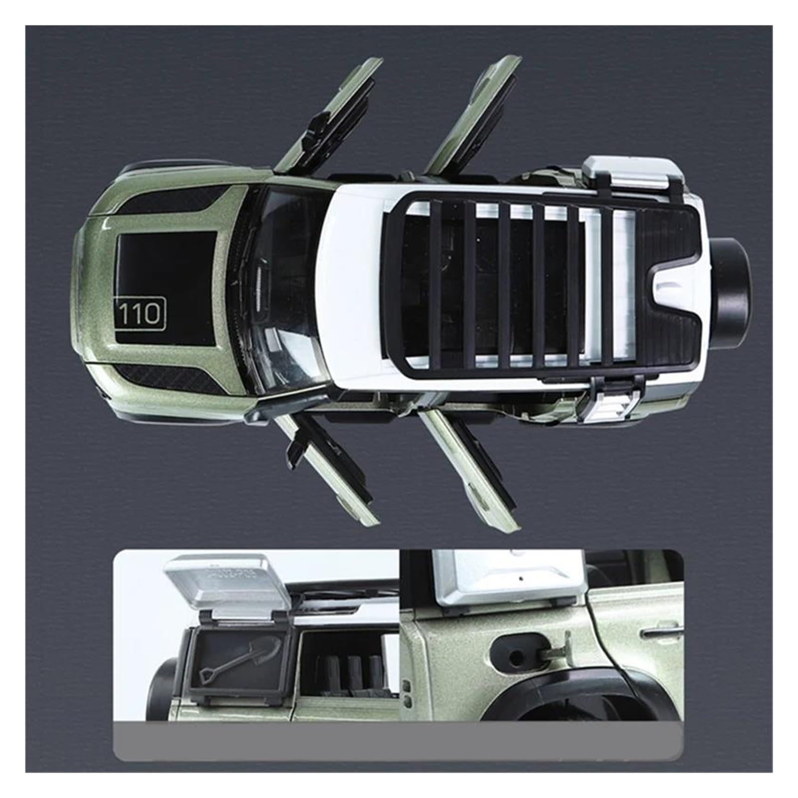 Amazon | ダイキャストカー 1 24 レンジローバーディフェンダー SUV