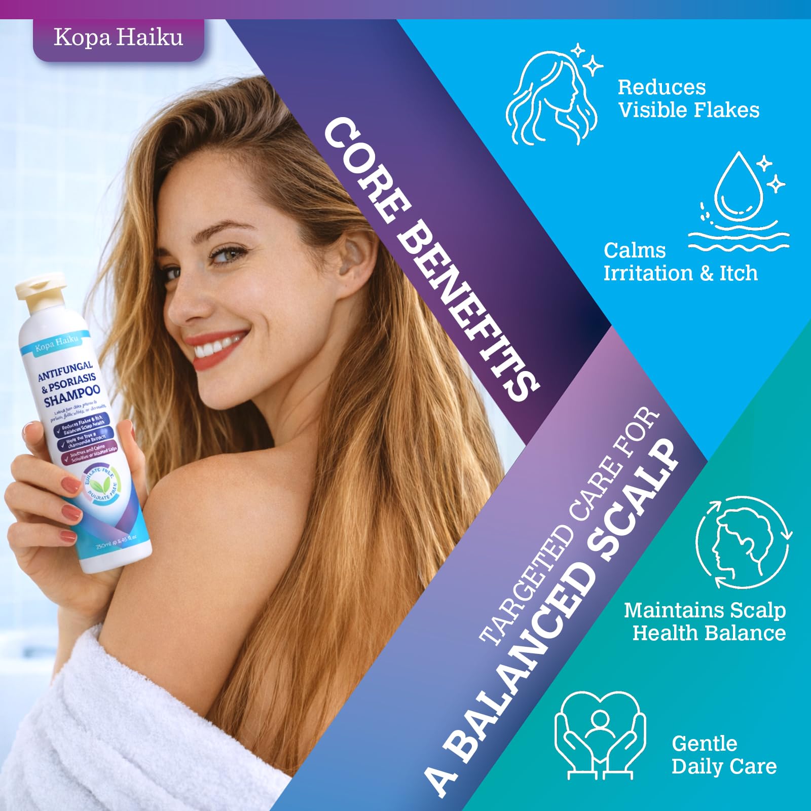 Shampoo Scalp per dermatite seborroica e psoriasi