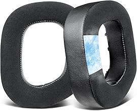 SOULWIT Cooling-Gel Earpads Replacement for Corsair HS80 Max/HS80 USB Wired/HS 80 RGB Wireless Gaming Headsets, Ear Pads Cushions with High-Density Noise Isolation Foam - Black